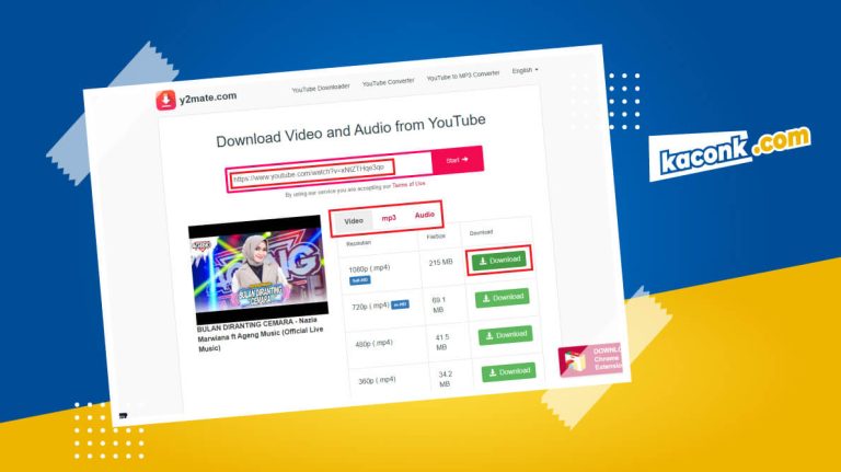 download video YouTube jadi mp4, mp3