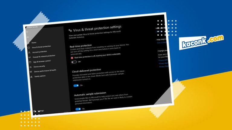 disable windows defender