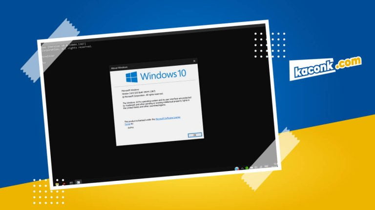aktivasi windows 10 cmd