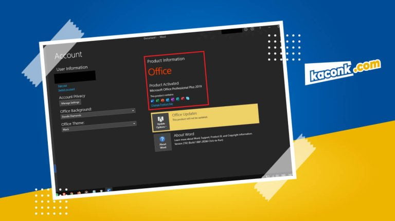 aktivasi office 2019