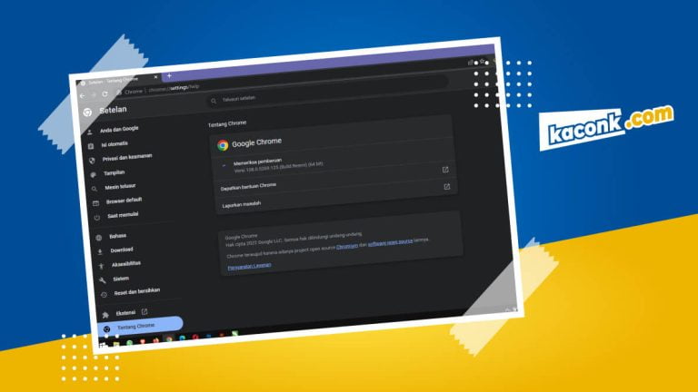 Cara Update Google Chrome