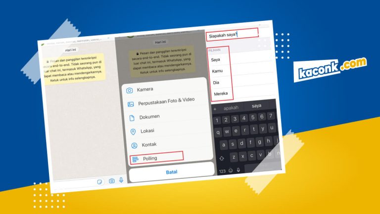 Membuat Polling di WhatsApp