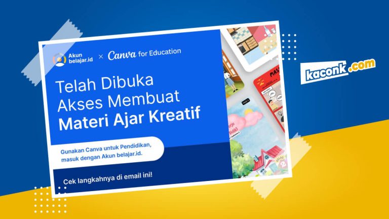 Cara Membuat Canva Pro dengan Akun Belajar.id