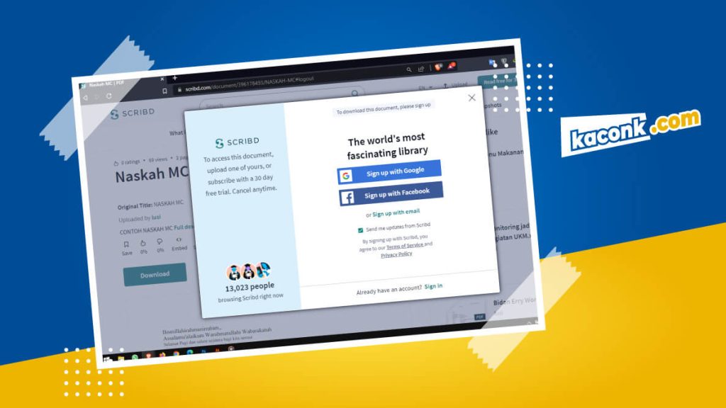 Cara Download File di Scribd Anti Ribet 5 Cara Download Scribd Gratis Tanpa Login