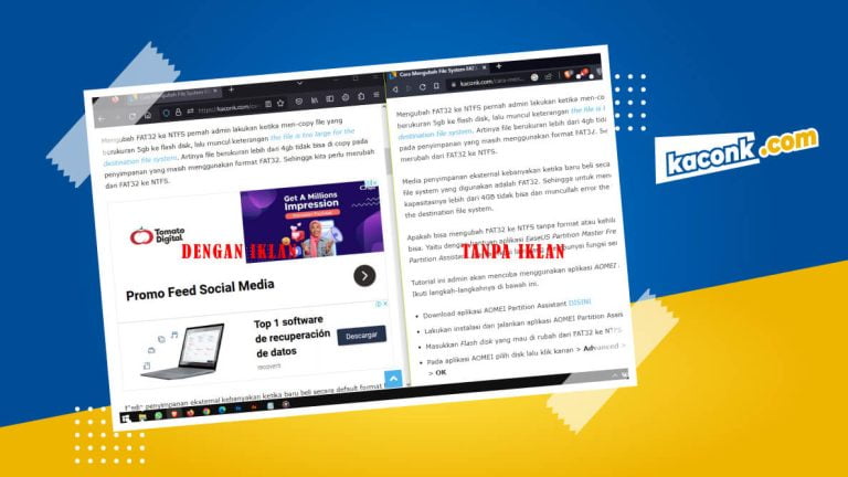 Cara Browsing Tanpa Iklan di HP dan Laptop