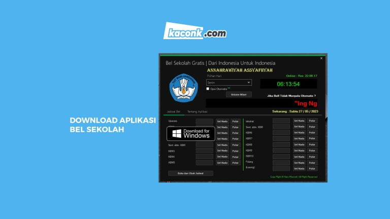 Download Aplikasi Bel Sekolah Gratis