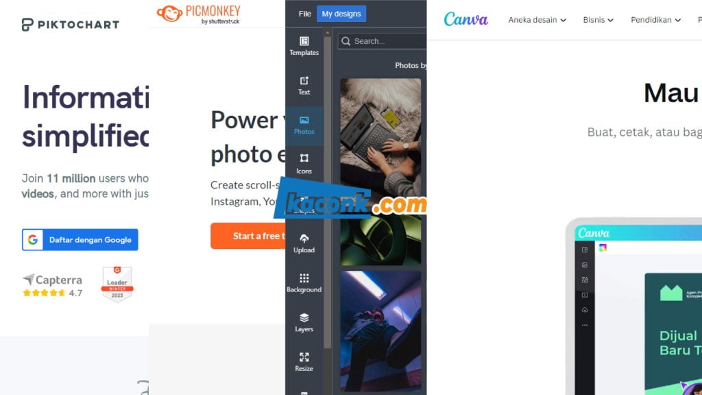 10 Situs Alternatif Pengganti Canva Fitur Lengkap GRATIS 2 Alternatif Pengganti Canva