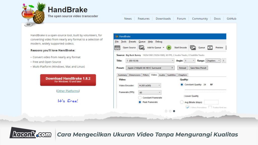 Cara Mengecilkan Ukuran Video Tanpa Mengurangi Kualitasnya