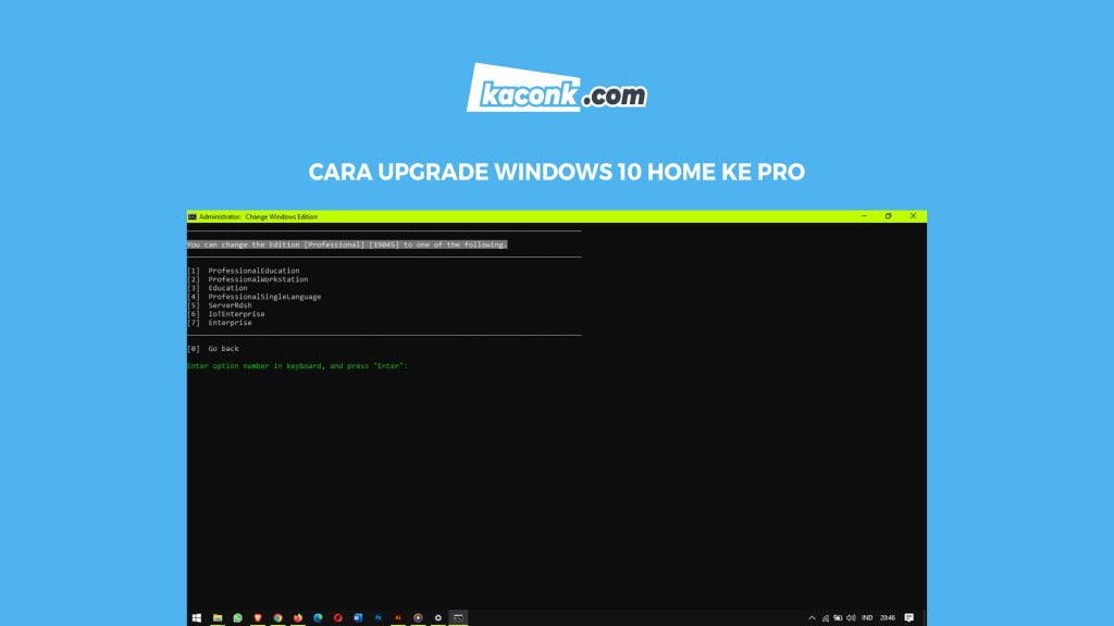Cara Upgrade Windows 10 Home ke Pro 5 Cara Upgrade Windows 10 Home ke Pro