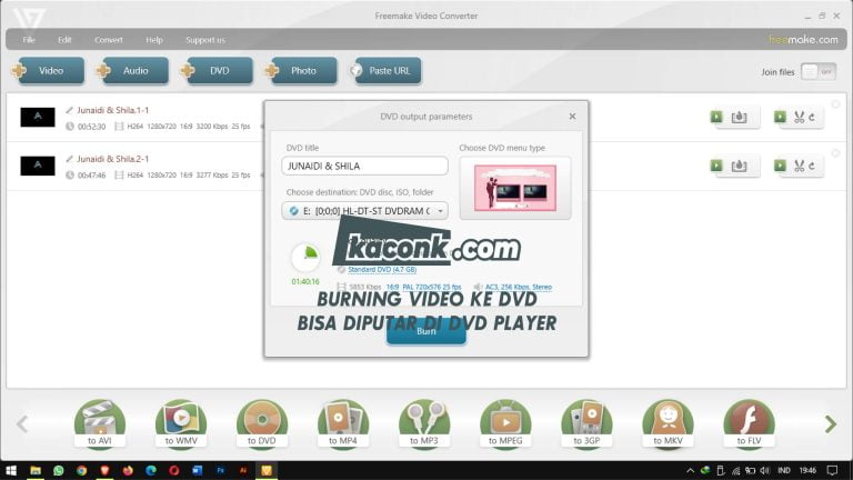 Cara Burning Video ke DVD Agar Bisa Diputar di DVD Player