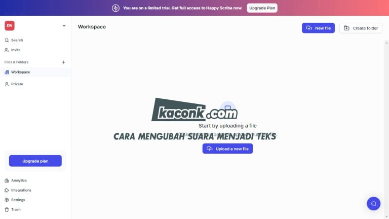 Cara Mengubah Suara Menjadi Teks Online