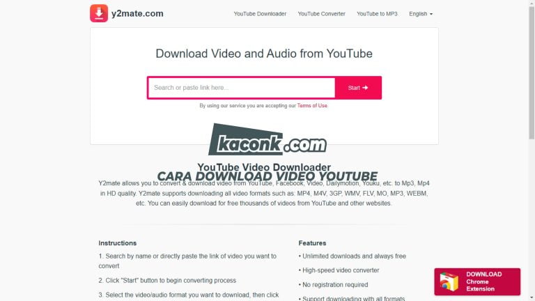 Cara Download di Youtube jadi Video atau Musik
