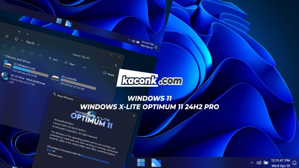 Windows X-Lite Optimum 11 24H2 Pro