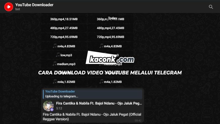 Cara Download Video Youtube melalui Telegram