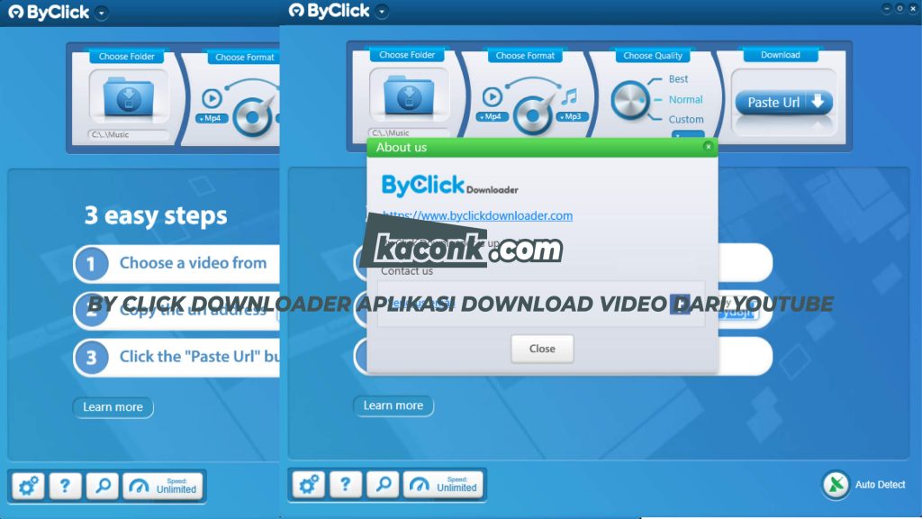 By Click Downloader Aplikasi Download Video dari Youtube