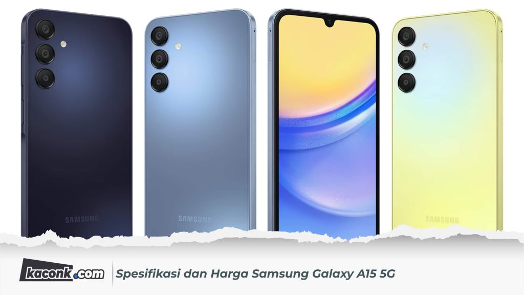 Spesifikasi dan Harga Samsung Galaxy A15 5G