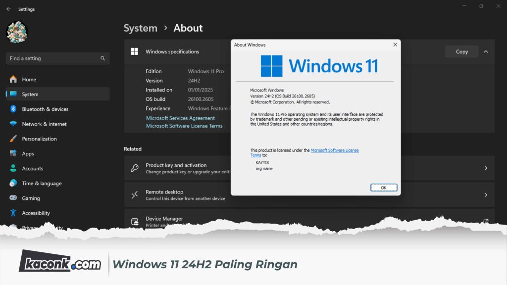 Opsi Windows 11 24H2 Paling Ringan 1 Windows 11 24H2 Paling Ringan