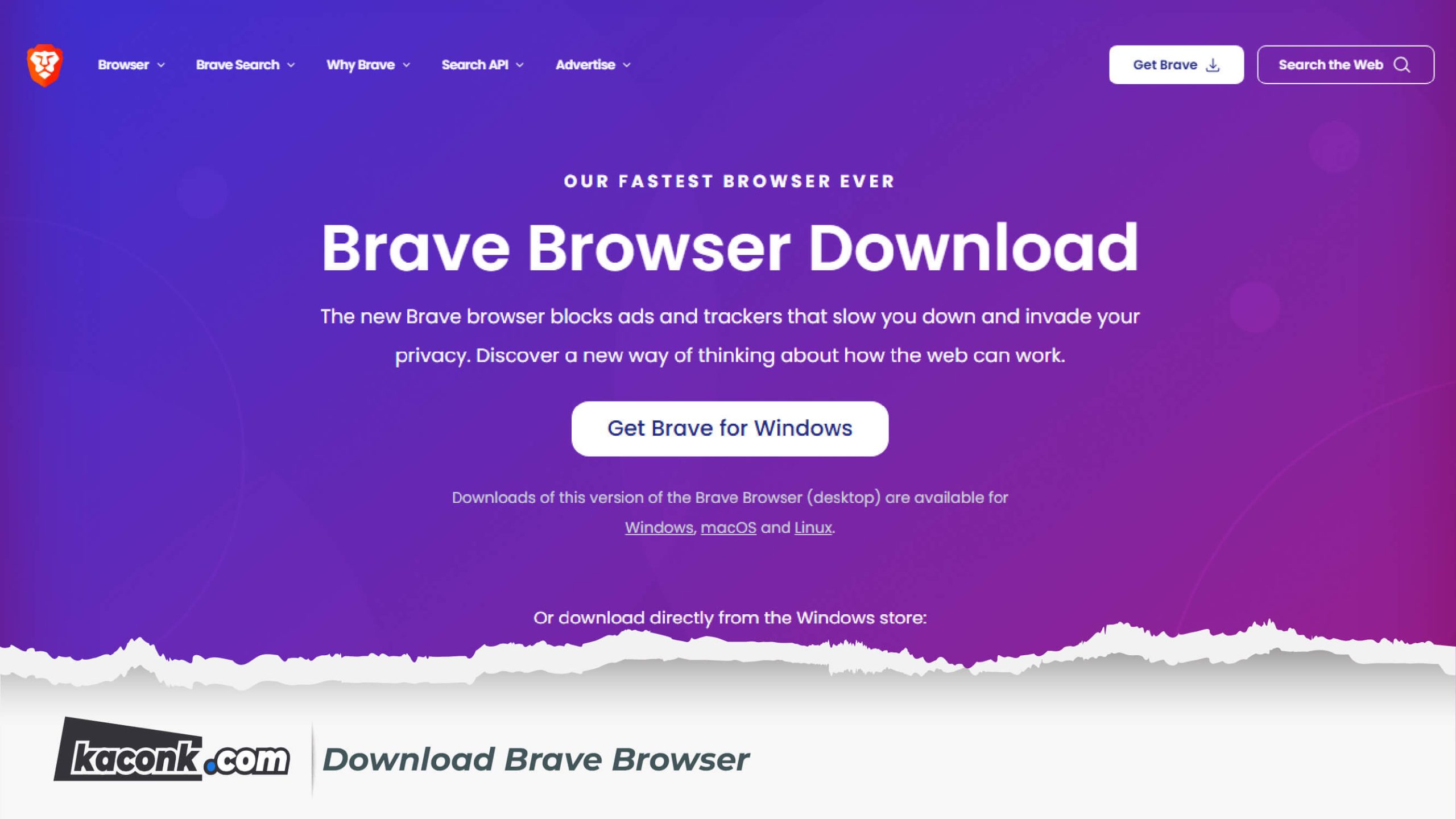 Download Brave Browser