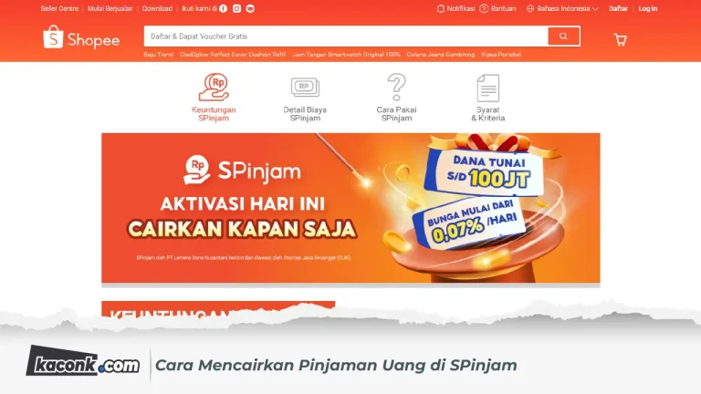 Cara Mencairkan Pinjaman Uang di SPinjam