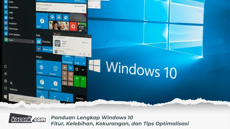 Panduan Lengkap Windows 10 Fitur, Kelebihan, Kekurangan, dan Tips Optimalisasi