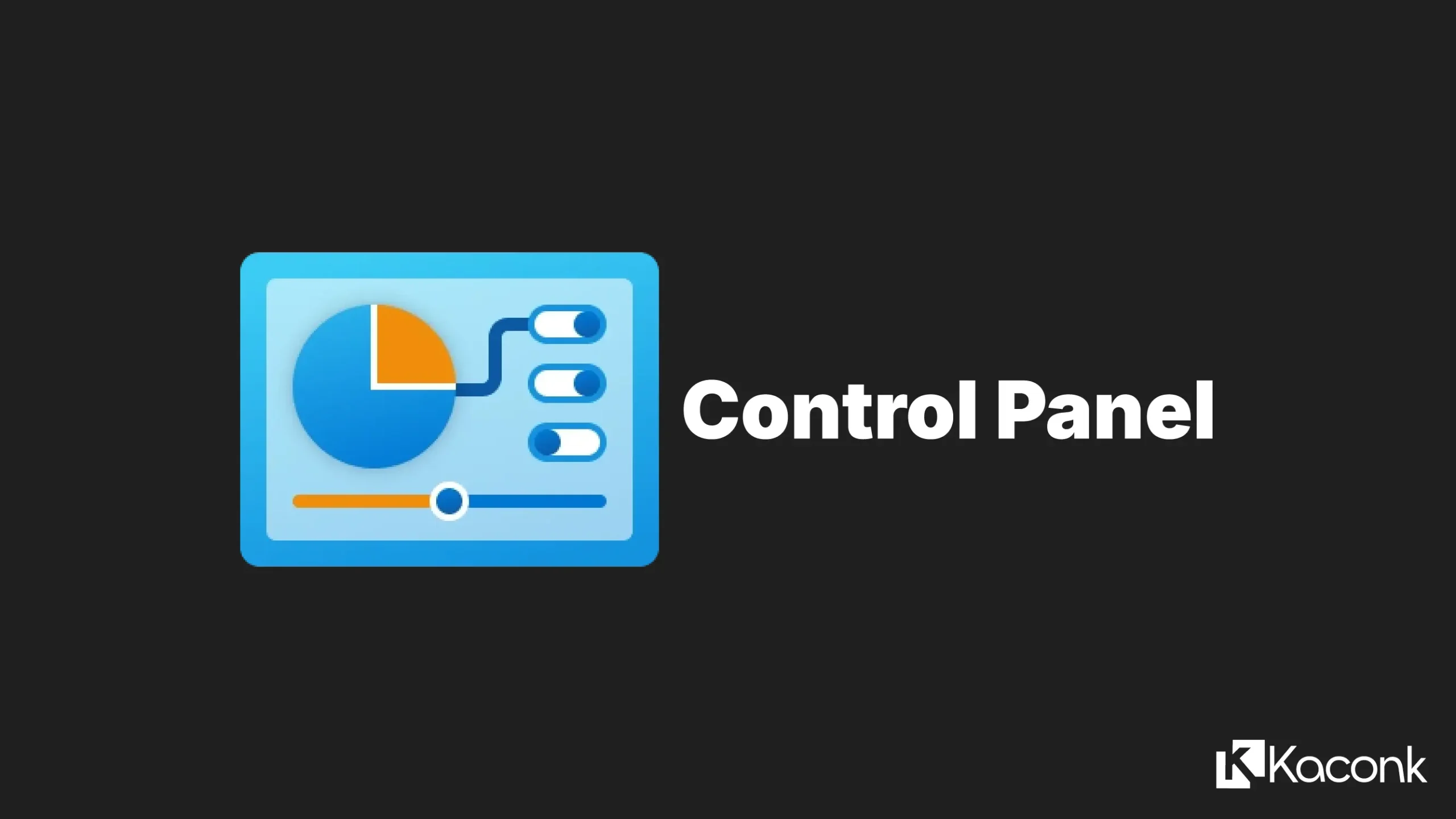7 Cara Membuka Control Panel di Windows 11