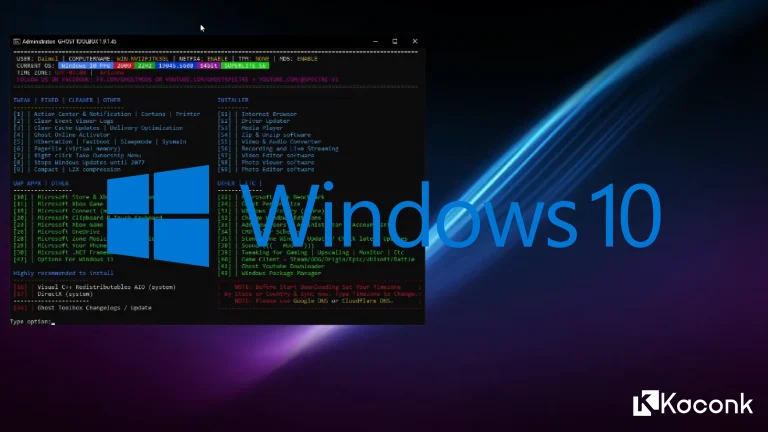 Windows 10 Ghost Spectre Solusi Windows Ringan untuk Laptop Lama