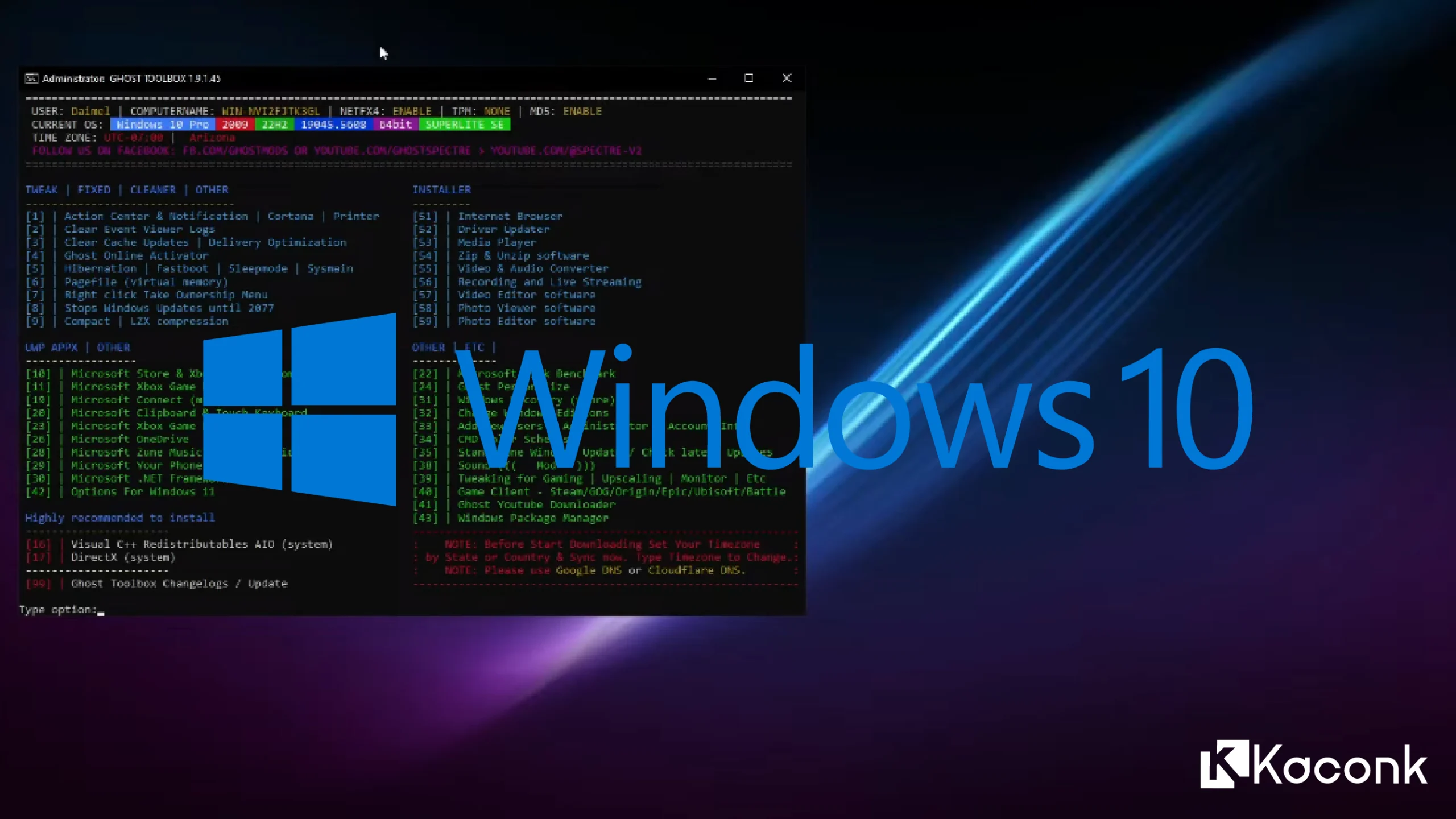 Windows 10 Ghost Spectre Solusi Windows Ringan untuk Laptop Lama