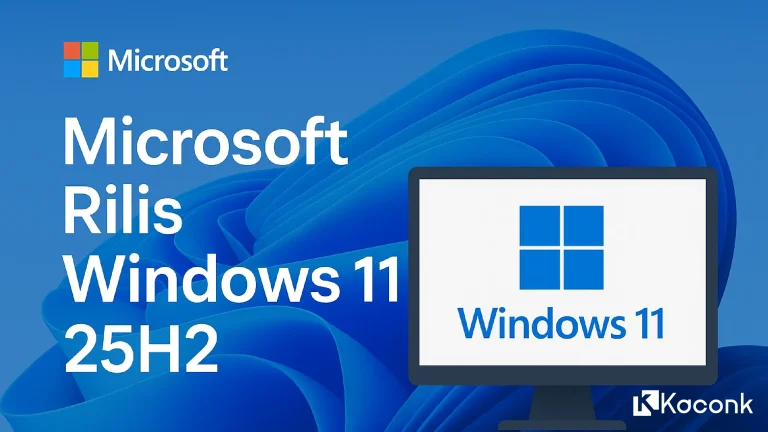 Windows 11 25H2 Resmi Dirilis Microsoft