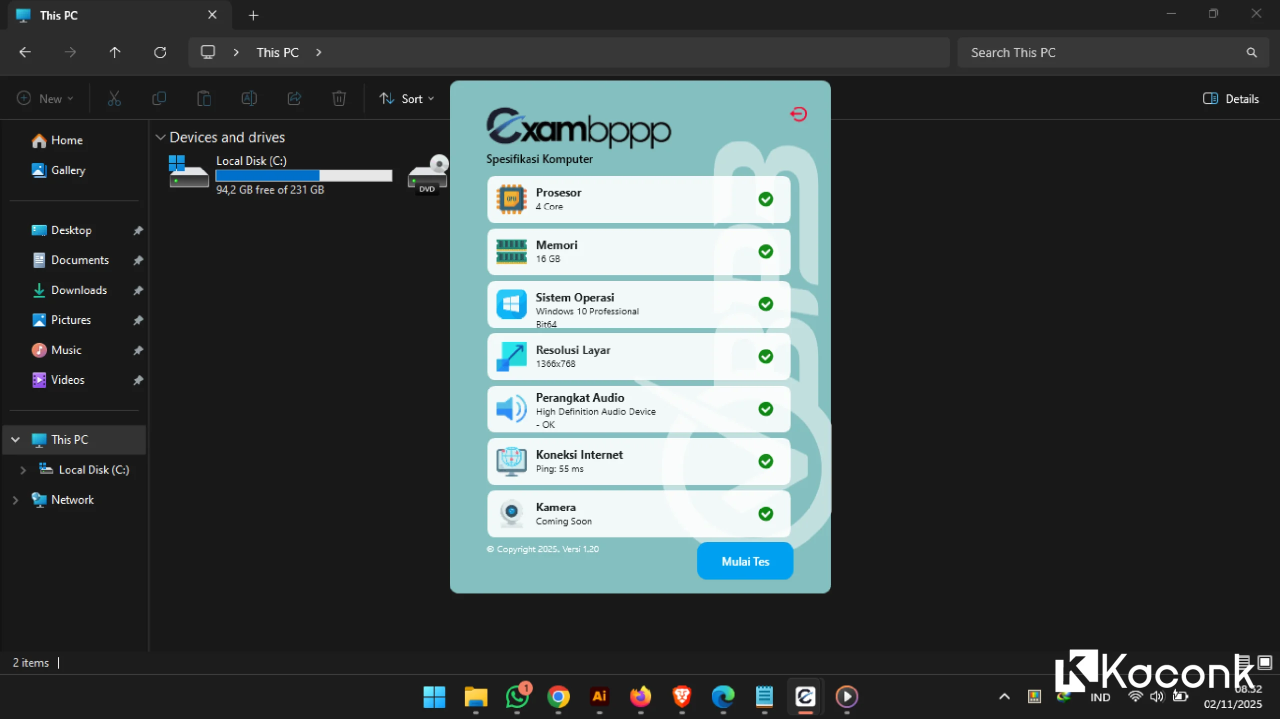 Download Aplikasi Exam Browser BPPP untuk UKPPG