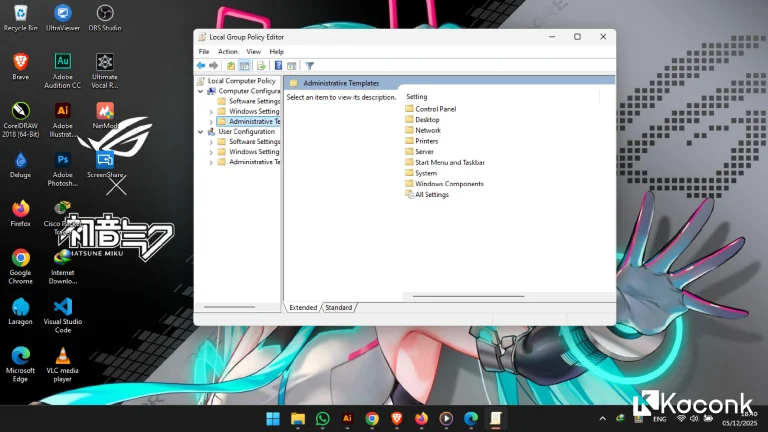 5 Cara Membuka Local Group Policy Editor di Windows 11