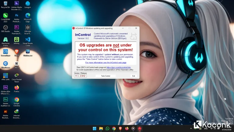 Cara Mematikan Update Windows 11 Permanen dengan InControl
