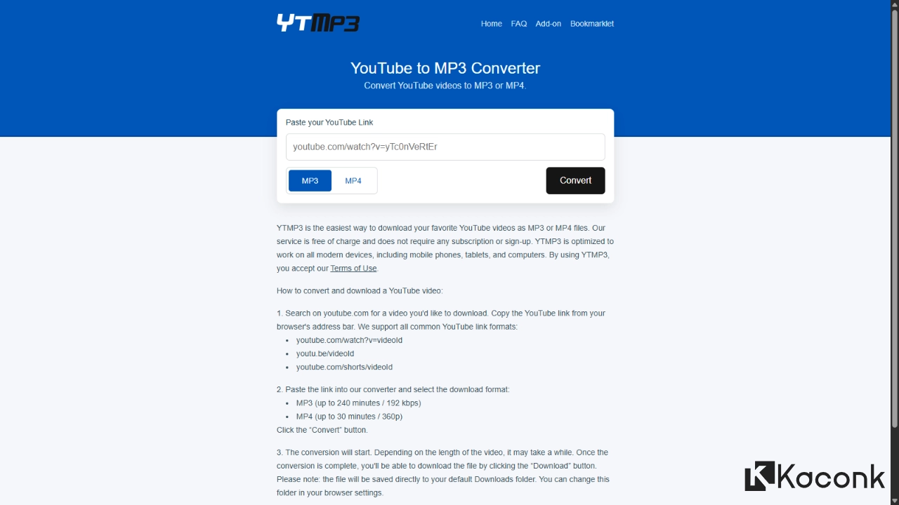 Cara Download Video YouTube ke Format MP3 dan MP4 dengan YTMP3