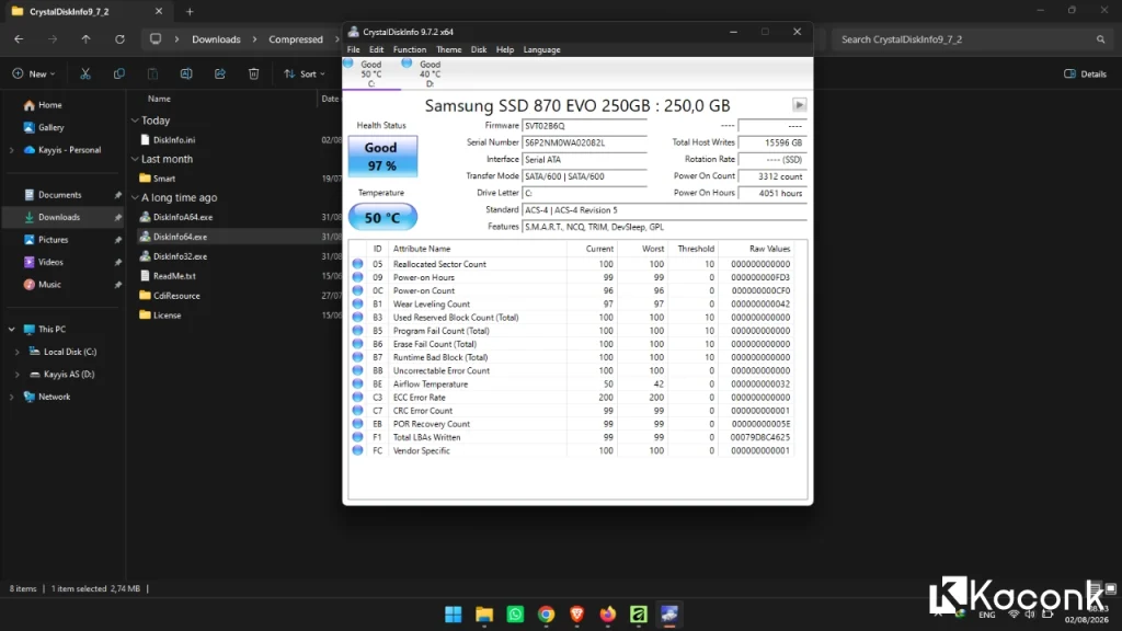 Download CrystalDiskInfo – Free HDD and SSD Health Monitoring Tool 2 Download CrystalDiskInfo