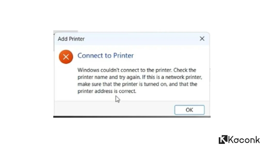 How to Fix Windows Couldn’t Connect to the Printer When Sharing a Printer 6 How to Fix Windows Couldn’t Connect to the Printer When Sharing a Printer