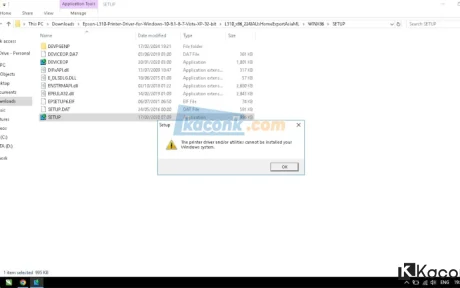 How to Fix The Printer Driver and/or Utilities Cannot Be Installed on Your Windows System