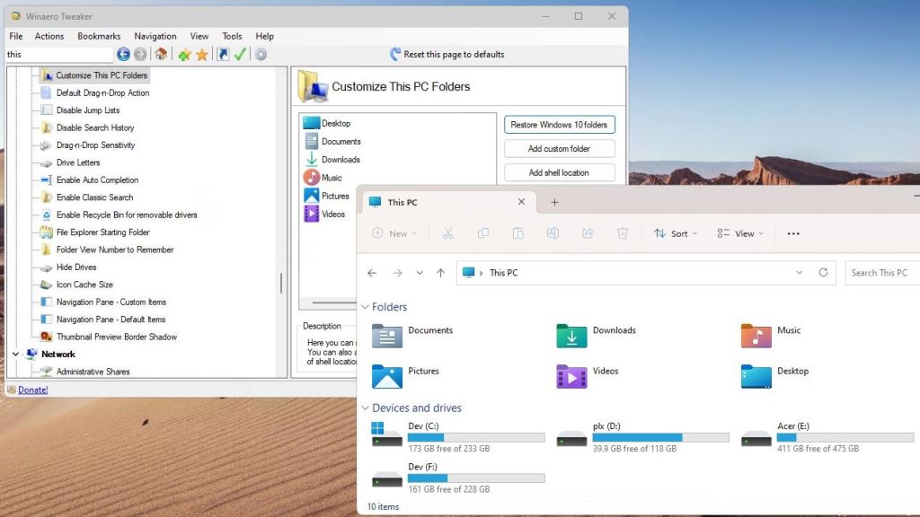 Winaero Tweaker Aplikasi Gratis untuk Mengoptimalkan dan Mengatur Windows 1 Winaero Tweaker Aplikasi Gratis untuk Mengoptimalkan dan Mengatur Windows